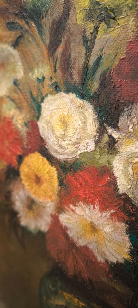 Pittura a olio antica