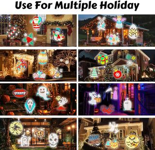 Proiettore LED Annefly Decorazioni Natale, Pasqua