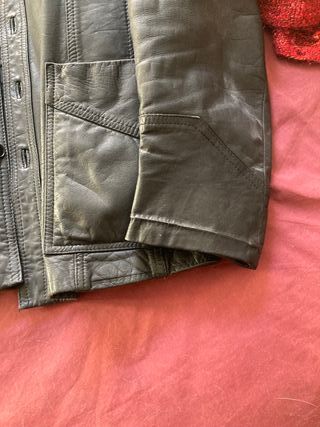 Chaqueta de cuero vintage