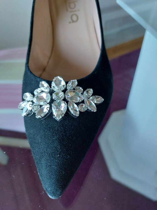 2 Broches hebillas adhesivas