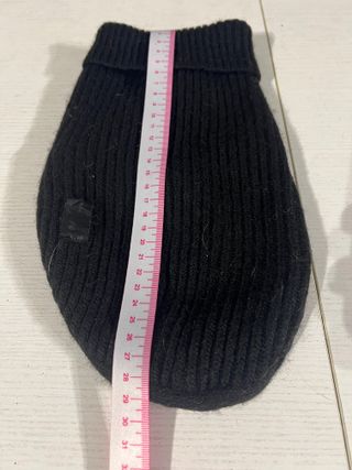 Maglioncino nero per cani