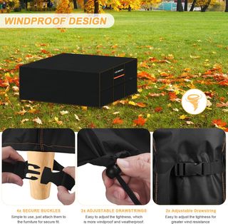 Funda para Muebles de Jardín Exterior 150x90x75cm