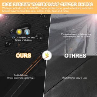 Funda para Muebles de Jardín Exterior 150x90x75cm