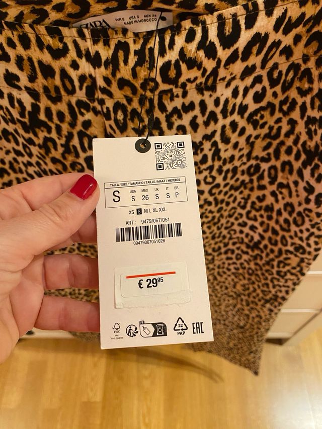 Pantalón animal print