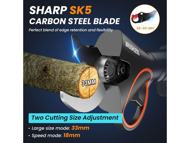 Tijeras de Podar Electricas 33mm