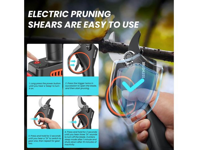 Tijeras de Podar Electricas 33mm