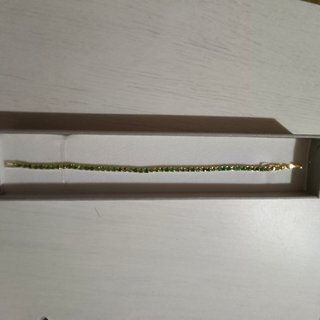 Pulsera Con Esmeraldas Naturales.