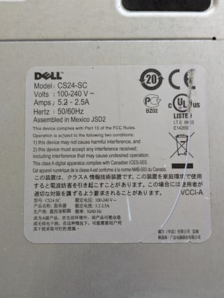 Servidor Dell CS24-SC 1U