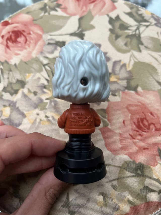 Figura Einstein 2009 McDonalds Noche en el Museo