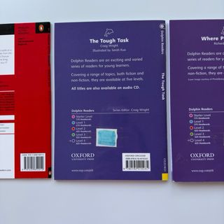 Pack de 3 libros en inglés