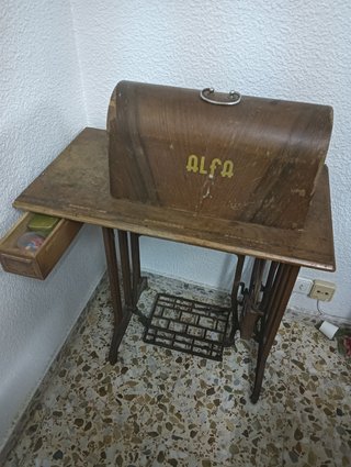 Maquina coser alfa algo negociable