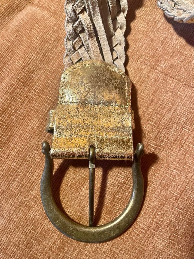 Cintura vintage dorata