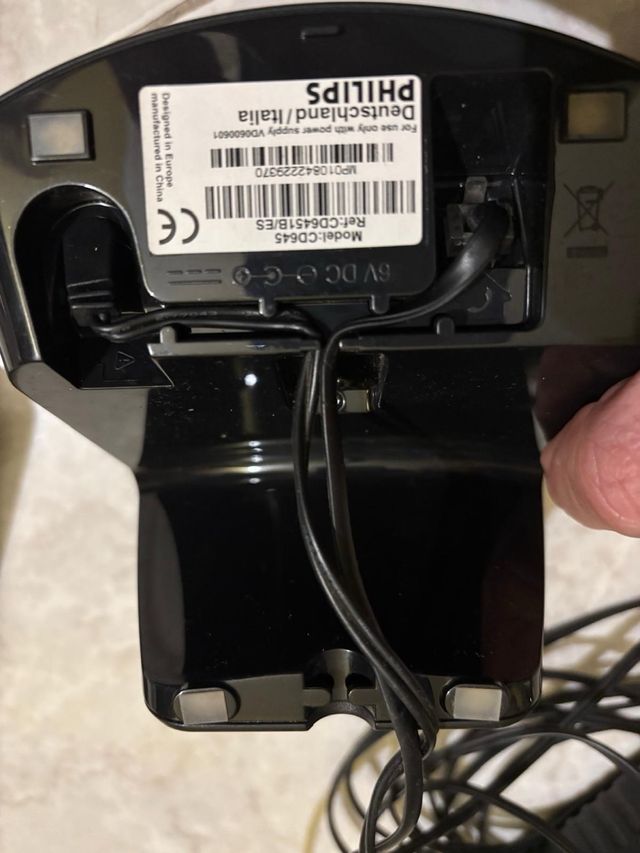 Cordless Philips nero