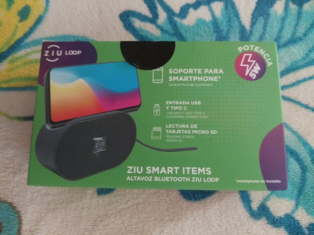 Ziu smart items altavoz bluetooth ziu...