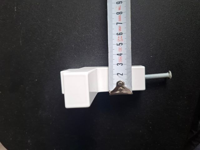 Soporte metalico para balda