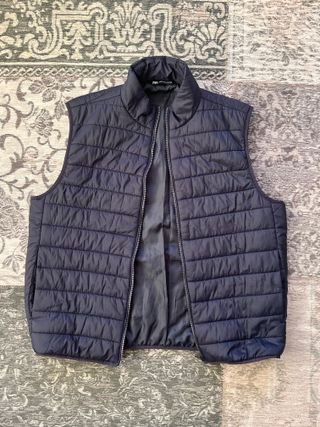 Chaleco azul oscuro Zara hombre