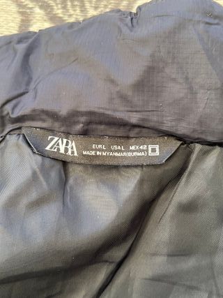 Chaleco azul oscuro Zara hombre