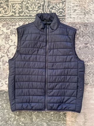 Chaleco azul oscuro Zara hombre
