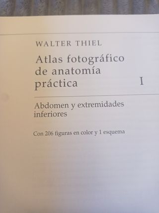 Atlas fotográfico de Anatomía Práctica