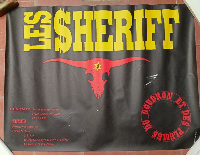 Cartel promoción Les Sheriff