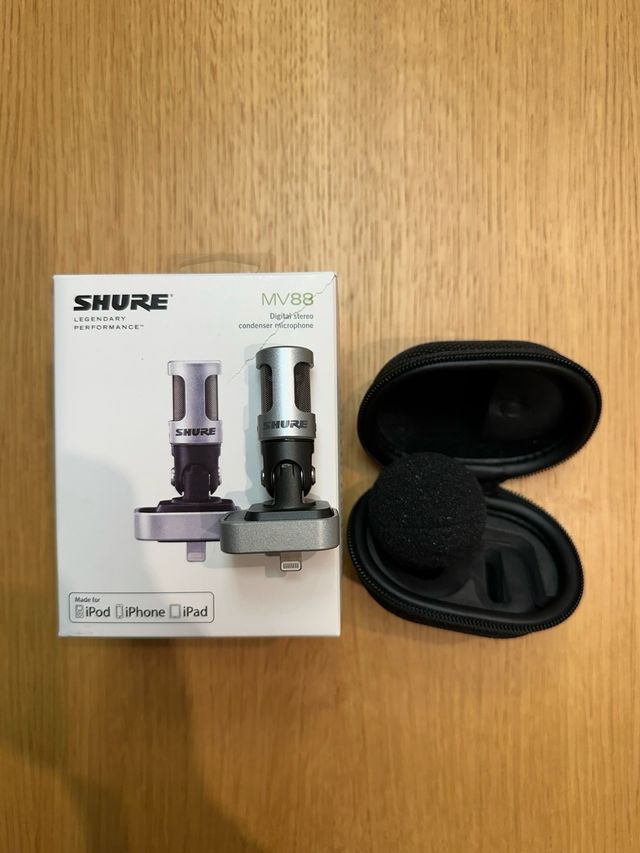 Microfono Shure mv88