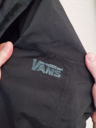 CHAQUETA SNOWBOARD VANS TALLA L NEGRO