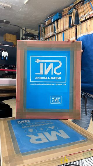 Pantallas de Serigrafía