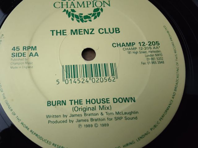 Vinilo The Menz Club