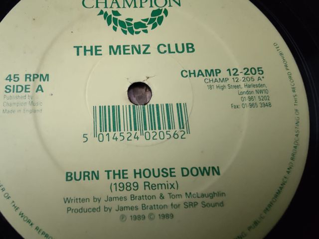 Vinilo The Menz Club