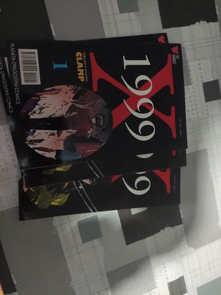X 1999 manga 1 y 3