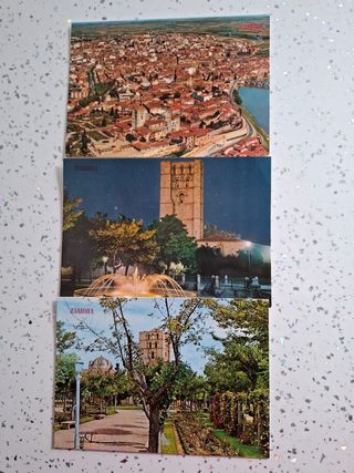3 Postales antiguas de Zamora
