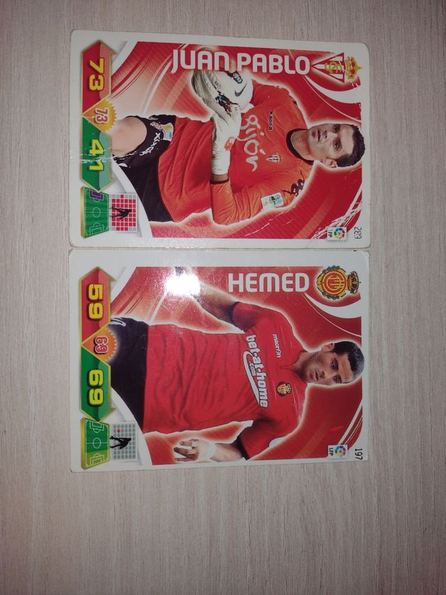 2 adesivi Adrenalyn 2011-12