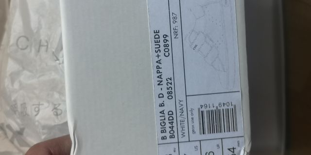 Zapatillas Geox blancas talla 23