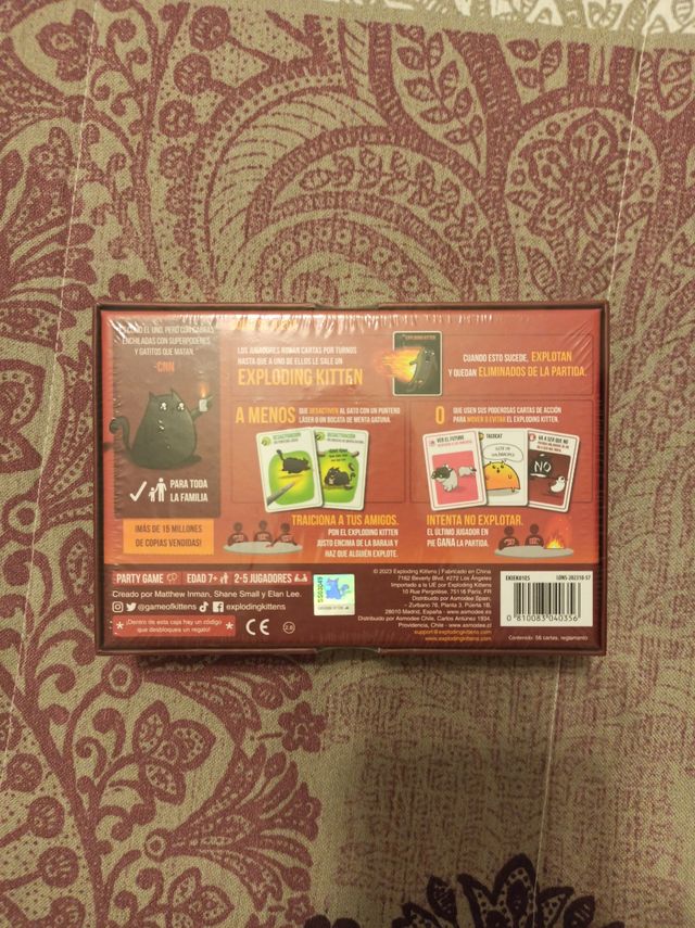 Exploding Kittens - nuevo, precintado.