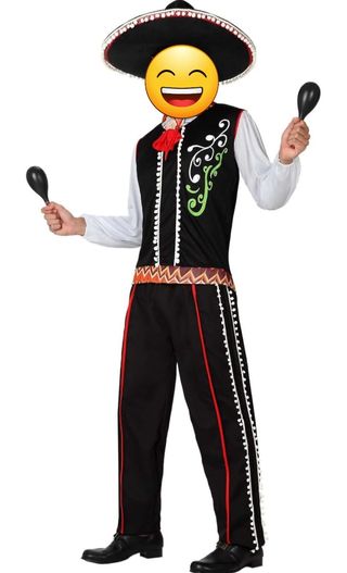 Disfraz de mejicano.