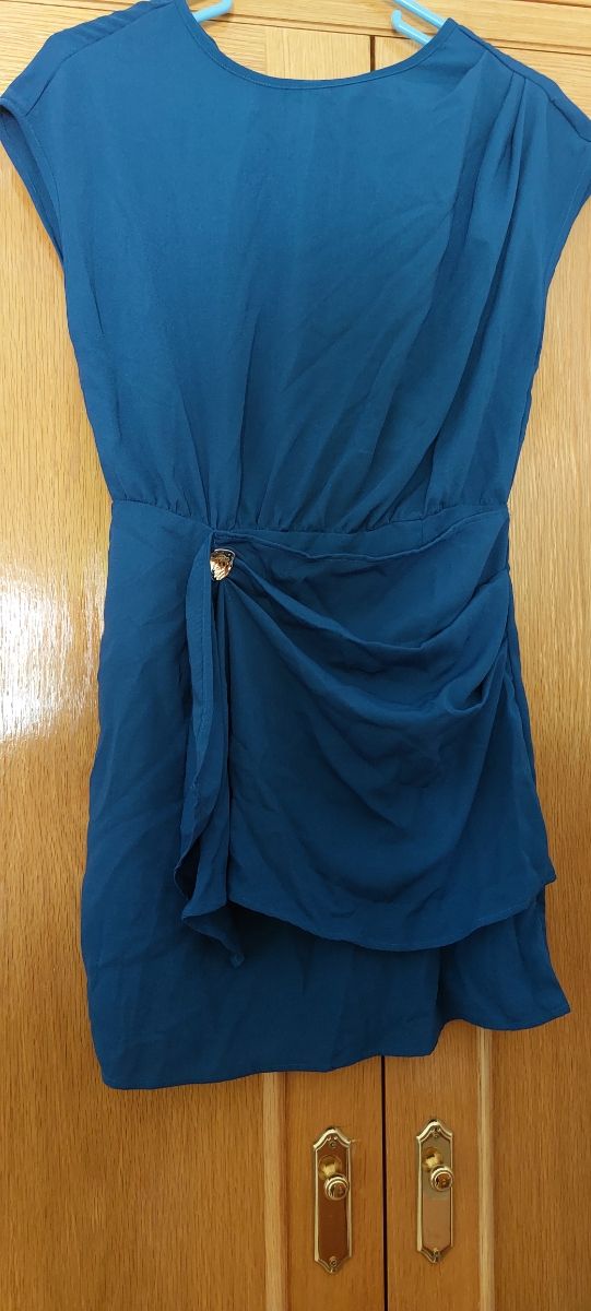 Vestido corto azul