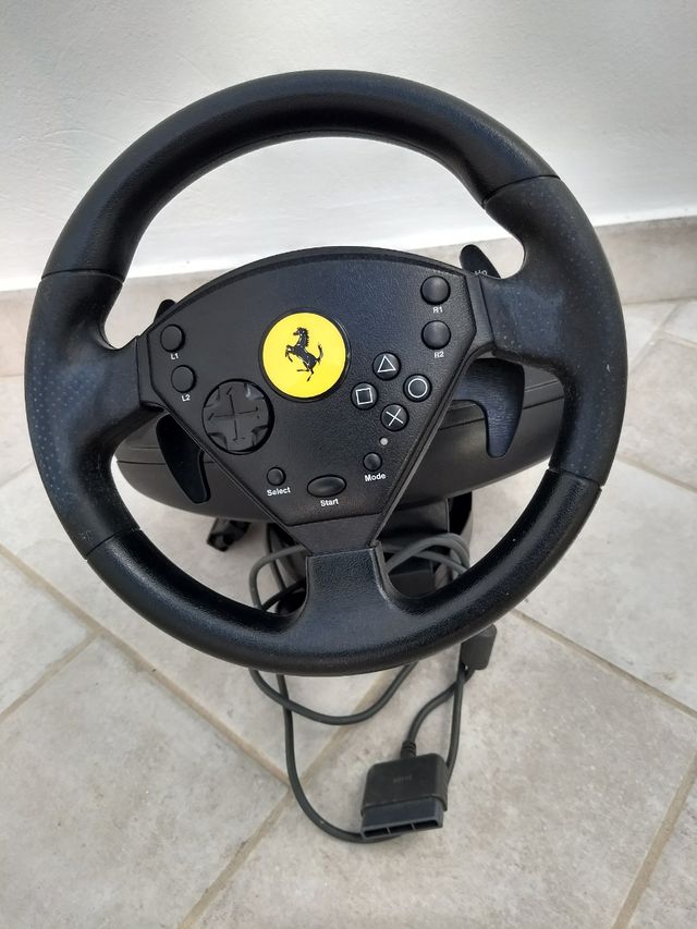 Thrustmaster - Volante de y pedales Ferrari