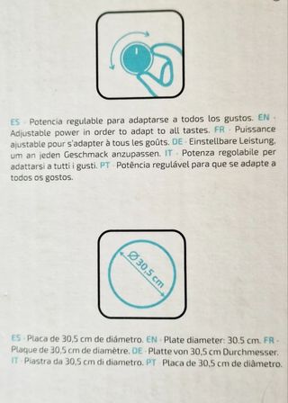 Crepera eléctrica reversible Rockstone Antiadheren