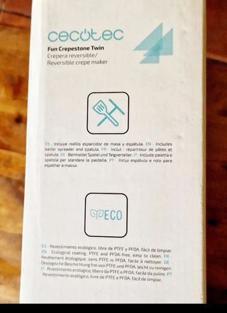 Crepera eléctrica reversible Rockstone Antiadheren