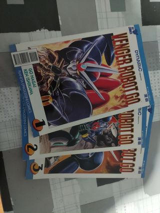 Venger robot go manga