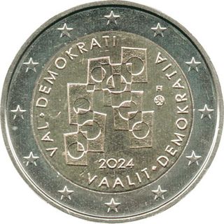 7 Monedas 2€ Finlandia conmemorativa