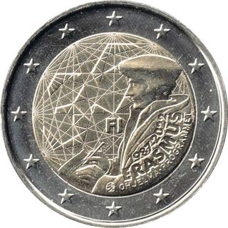 7 Monedas 2€ Finlandia conmemorativa