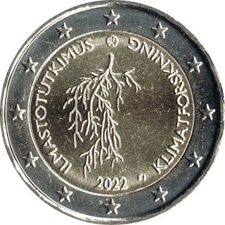 7 Monedas 2€ Finlandia conmemorativa