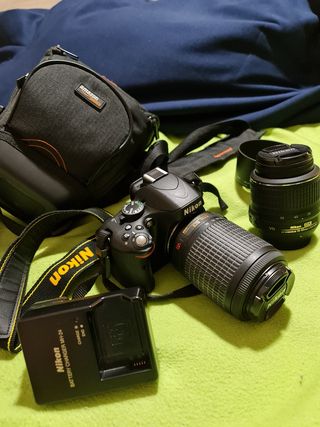 Camara nikon D5100 impecable +objetivos