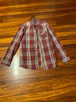 Camisa manga larga hombre