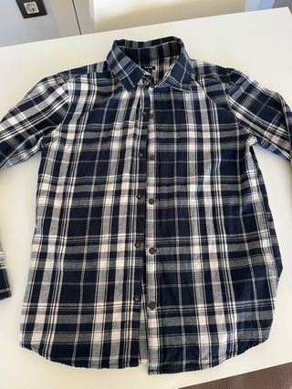 Camisa de franela niño Talla 12