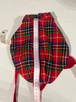 Cappottino a quadri per cani