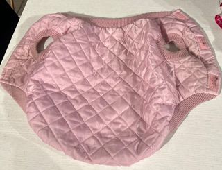 Giubbottino rosa chiaro per cani