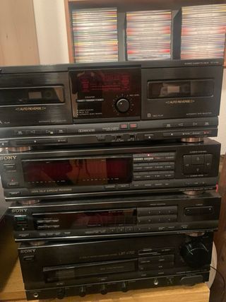 Equipo de música Sony
