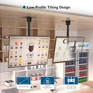 NUEVO Soporte de tv techo de 26 a 55" hasta 45kg